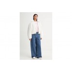 Tommy Jeans Badge Faux Fur Bomber Γούνα Συνθετική Γυναικεία (DW0DW21669 YBH)