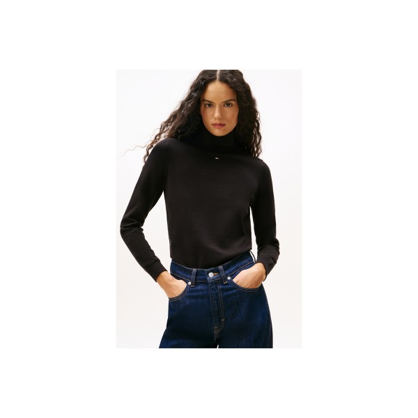 Tommy Jeans Slim Turtleneck Πουλόβερ Γυναικείο (DW0DW21672 BDS)