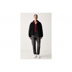 Tommy Jeans Ultra High Rise Tapered Mom Γυναικείο Παντελόνι Τζιν Μαύρο