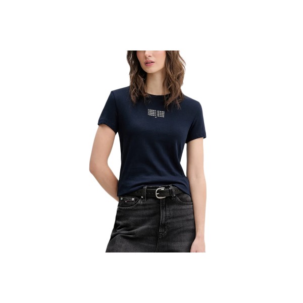 Tommy Jeans Multi Linear Slim T-Shirt Γυναικείο (DW0DW21841 BDS)