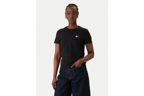 Tommy Jeans Wavy Flag Back Logo Jersey T-Shirt Γυναικείο (DW0DW22274 BDS)