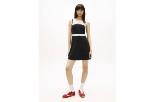 Tommy Jeans Tape Fandf Strappy Φόρεμα Mini Γυναικείο (DW0DW22337 BDS)