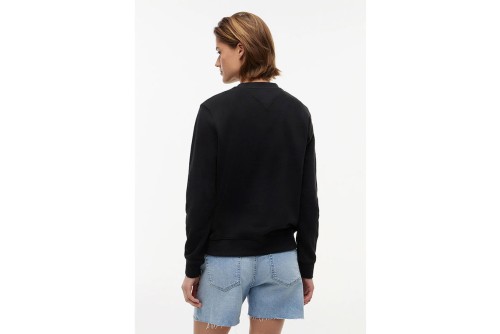 Tommy Jeans Essential Logo Μπλούζα Με Λαιμόκοψη Γυναικεία (DW0DW22829 BDS)