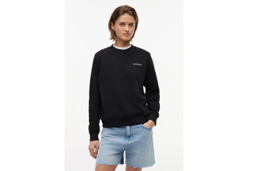 Tommy Jeans Essential Logo Μπλούζα Με Λαιμόκοψη Γυναικεία (DW0DW22829 BDS)