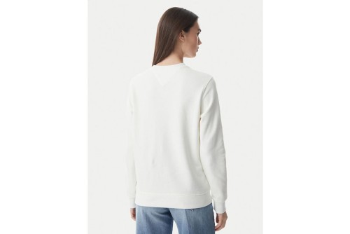 Tommy Jeans Essential Logo Μπλούζα Με Λαιμόκοψη Γυναικεία (DW0DW22829 YBL)