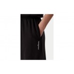 Tommy Jeans Wide Leg Γυναικείο Παντελόνι Φόρμας Μαύρο