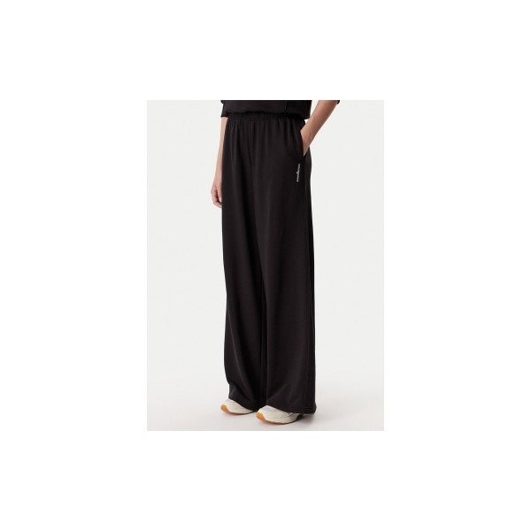 Tommy Jeans Wide Leg Παντελόνι Φόρμας Γυναικείο (DW0DW22951 BDS)