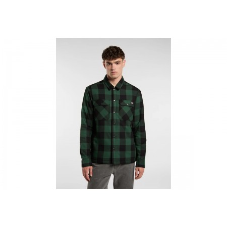 Dickies Sherpa Lined Sacramento Ανδρικό Jacket Μαύρο, Πράσινο
