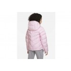Nike Sportswear Παιδικό Puffer Μπουφάν Ροζ