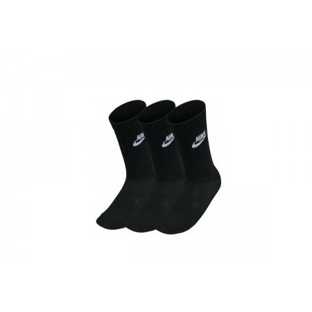 Nike Sportswear Everyday Essential Κάλτσες μέχρι τη Γάμπα Μαύρες