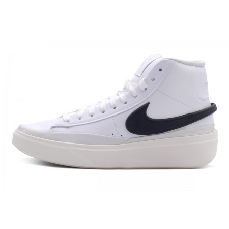 Nike Blazer Phantom Mid Ανδρικά Sneakers Λευκά (DX5800 100)