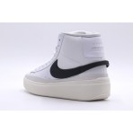 Nike Blazer Phantom Mid Ανδρικά Μποτάκια Λευκά, Μαύρα
