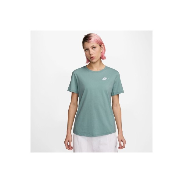 Nike Sportswear Club Essentials T-Shirt Γυναικείο (DX7902 017)