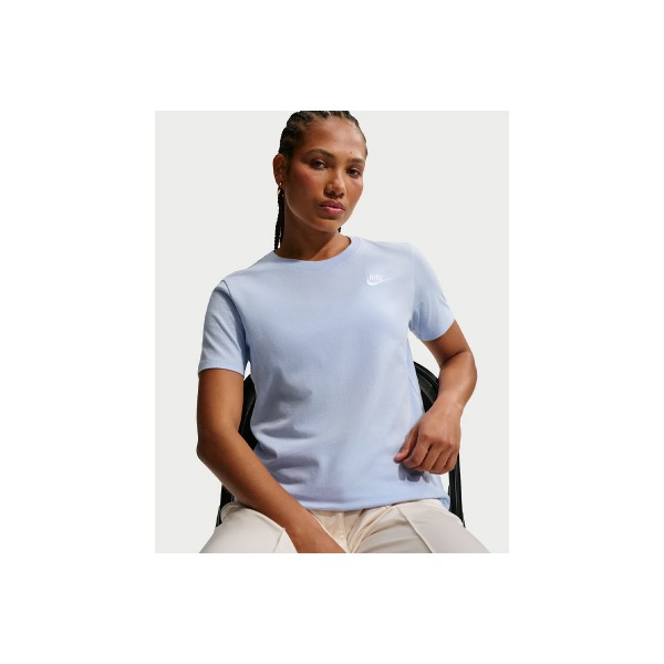 Nike Sportswear Club Essentials T-Shirt Γυναικείο (DX7902 407)