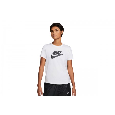 Nike Sportswear Essentials Γυναικείο Κοντομάνικο T-Shirt Λευκό