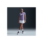 Nike Sportswear Essentials Γυναικείο Κοντομάνικο T-Shirt Μωβ, Λευκό