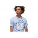 Jordan Ανδρικό Κοντομάνικο T-Shirt Σιέλ  (DX9593 425)