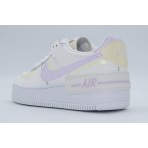 Nike Air Force 1 Shadow Sneakers Εκρού, Λιλά, Κίτρινα, Λευκά