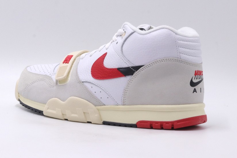 Nike Air Trainer 1 Ανδρικά Sneakers Λευκά, Γκρι, Κόκκινα