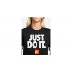 Nike Ανδρικό Κοντομάνικο T-Shirt Μαύρο (DZ2989 010)