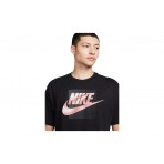 Nike Ανδρικό Κοντομάνικο T-Shirt Μαύρο (DZ2997 010)