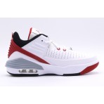 Jordan Max Aura 5 White Varisty Red Παιδικά Sneakers