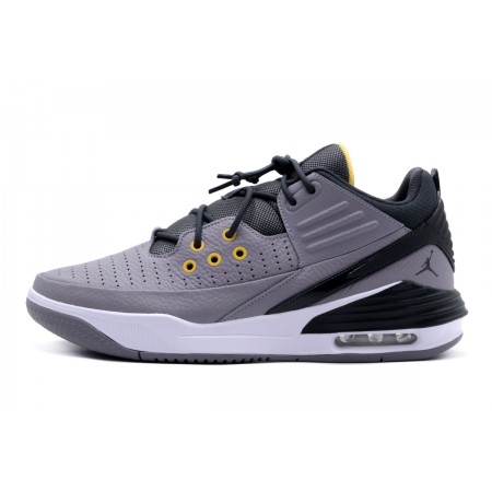 Jordan Max Aura 5 Ανδρικά Sneakers Γκρι, Λευκά, Μαύρα