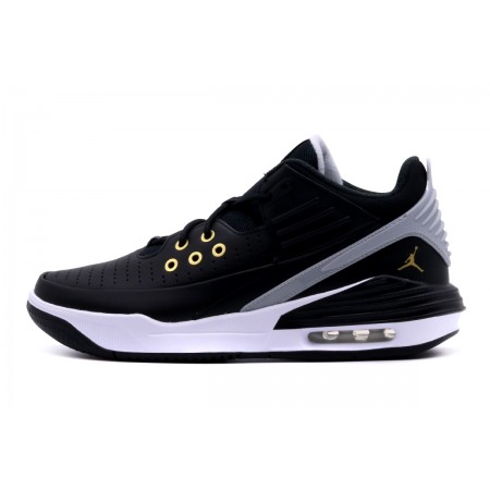 Jordan Max Aura 5 Ανδρικά Sneakers Μαύρα, Γκρι, Λευκά