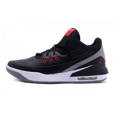 Jordan Max Aura 5 Ανδρικά Sneakers Μαύρα, Λευκά, Κόκκινα