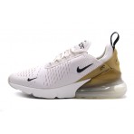 Nike Air Max 270 Εφηβικά Sneakers Λευκό, Χρυσό (DZ7736 001)