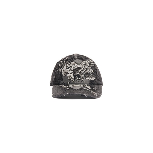 Ed Hardy Brave Hearts 6 Panel Vintage Καπέλο Snapback (ED5824-58)