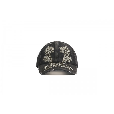 Ed Hardy Desert Tiger 5 Panel Καπέλο Snapback 