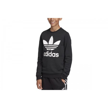 Adidas Originals Trefoil Crew Μπλούζα Με Λαιμόκοψη 