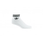 Adidas Originals Trefoil Ankle Κάλτσες Λευκές 3 Ζευγάρια