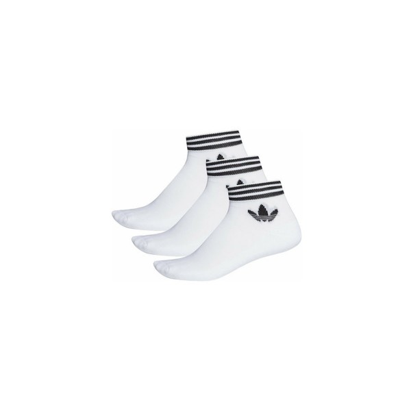 Adidas Originals Trefoil Ankle Κοντές Κάλτσες 3 Ζευγάρια (EE1152)
