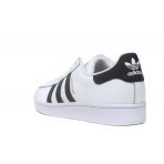 Adidas Originals Superstar Ανδρικά Sneakers Λευκά, Μαύρα, Χρυσά