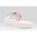 Tommy Jeans Flag Pool Ανδρικές Παντόφλες Λευκές