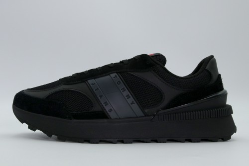 Tommy Jeans Suede Cleat Mixed Texture Sneakers (EM0EM01537 BDS)