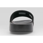 Tommy Jeans Jacquard Strap Ανδρικές Παντόφλες Μαύρες, Ανθρακί