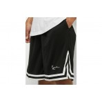 Karl Kani Signature Mesh Βερμούδα Αθλητική Ανδρική (ESSKKM-MS01BLK BLACK-WHITE)