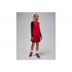 Jordan Sport Diamond Γυναικεία Αθλητική Αμάνικη Μπλούζα Κόκκινη