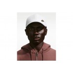 Nike Dri-FIT Club Structured Metal Logo Καπέλο Strapback Λευκό