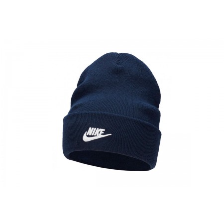 Nike Peak Unisex Χειμερινό Σκουφάκι Μπλε (FB6528 410)