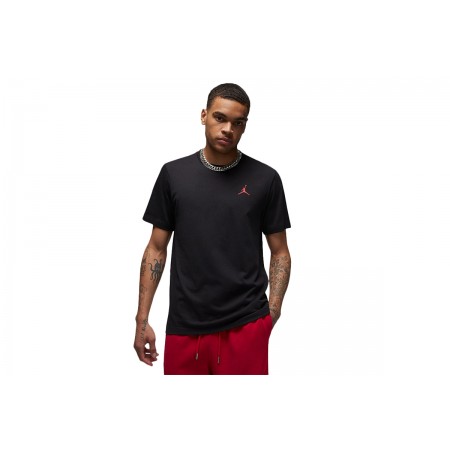 Jordan Ανδρικό Κοντομάνικο T-Shirt Μαύρο (FB7468 010)