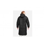 Nike Classic Puffer Γυναικείο Μπουφάν με Κουκούλα Μαύρο