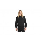 Nike Club Fleece Patch Ανδρικό Φούτερ Με Κουκούλα Μαύρο