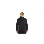 Nike Club Fleece Patch Ανδρικό Φούτερ Με Κουκούλα Μαύρο