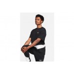 Nike Dri-FIT UV Hyverse Ανδρικό Κοντομάνικο T-Shirt Μαύρο