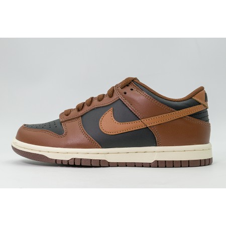 Nike Dunk Low Sneakers Μαύρα, Καφέ