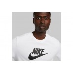 Nike Ανδρικό Κοντομάνικο T-Shirt Λευκό (FD0058 100)